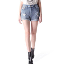 (W26) DIESEL DE SCOTT 0849N Womens Denim Jeans Shorts Ripped