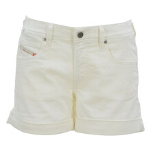 (White, W27) DIESEL NE CALZONCINI 0663V Womens Denim Shorts