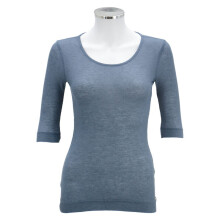(Charcoal Grey, L) DIESEL T-SALUT 0QAMA Womens Tops 3/4 Sleeve