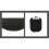 2 Black Non Slip Placemats EVA Rubber Table Dinner Plate Mat 30 x 40cm 5