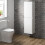 Bathroom Cabinet Flat Pack Gloss White Wall Hung Tall 350 x 250mm 4