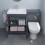 600mm Bathroom Vanity Unit Basin Concealed Cistern Toilet WC Gloss Grey Modern 10