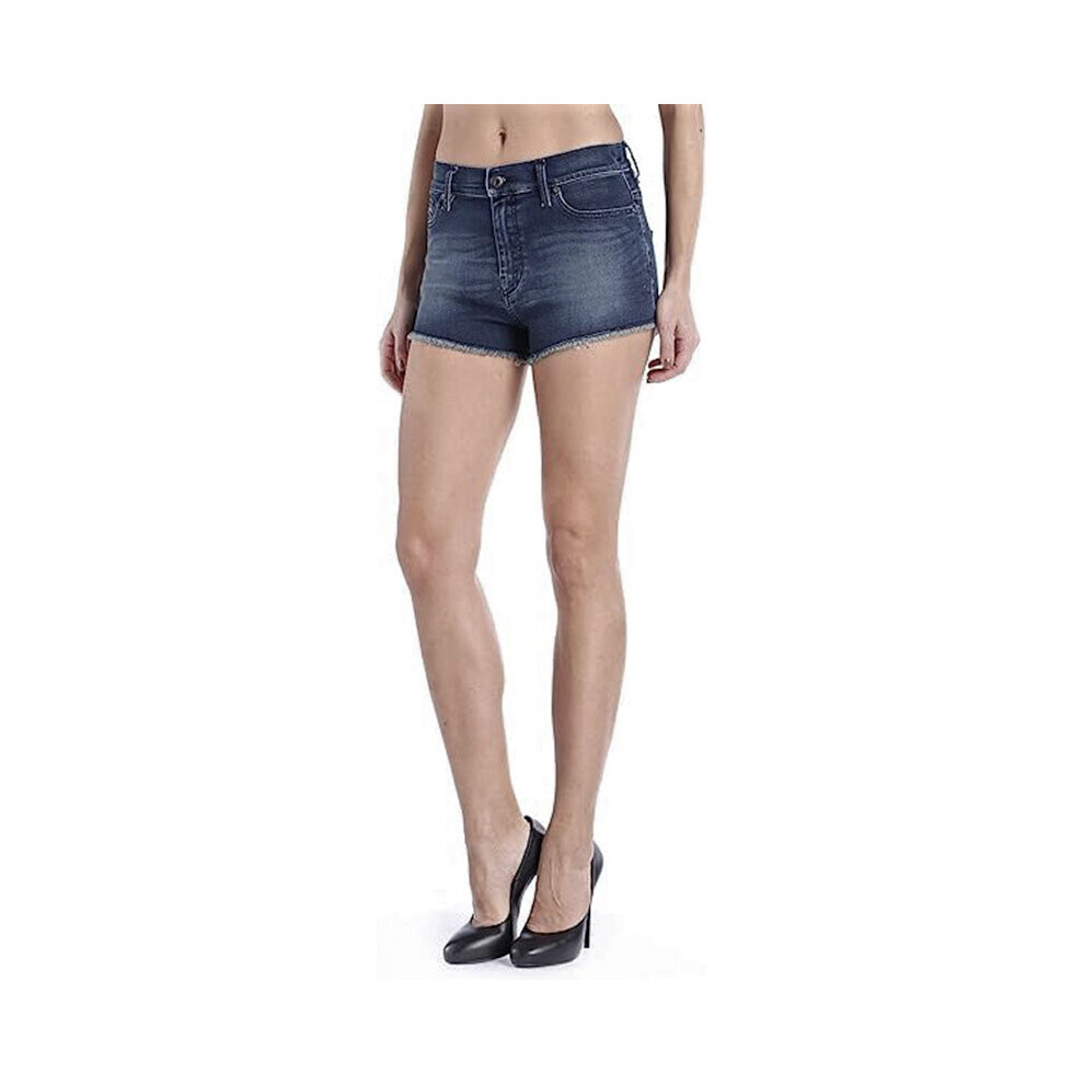 (W27) DIESEL DE-SHORIS 0663Y Womens Denim Shorts