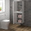 Bathroom Cabinet Flat Pack Gloss White Wall Hung Tall 350 x 250mm 5