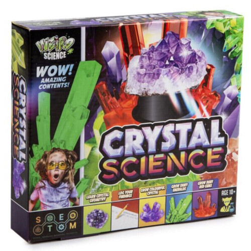 Make Your Own Growing Crystal\'s Kit Childrens Geode Science Experiment Set