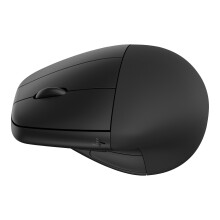 HP 925 - Vertical mouse - ergonomic - 6 buttons - wireless - 2.4 GHz, Bluetooth 5.3 - USB wireless receiver - black - 10