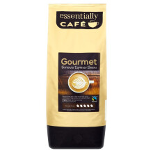 Essentially Café Gourmet Fairtrade Espresso Beans 1kg ( pack of 1 )