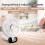 USB Rechargeable Handheld Fan Small Portable Silent Desk Fan 7