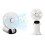 USB Rechargeable Handheld Fan Small Portable Silent Desk Fan 1