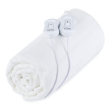 (Large with Dual Controls) LIVIVO Electric Under Blanket with 3 Heat Settings, Single King Size