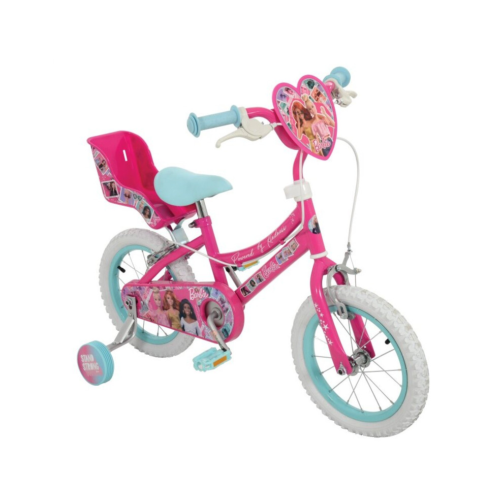 Barbie 14In Kids Bike - Pink