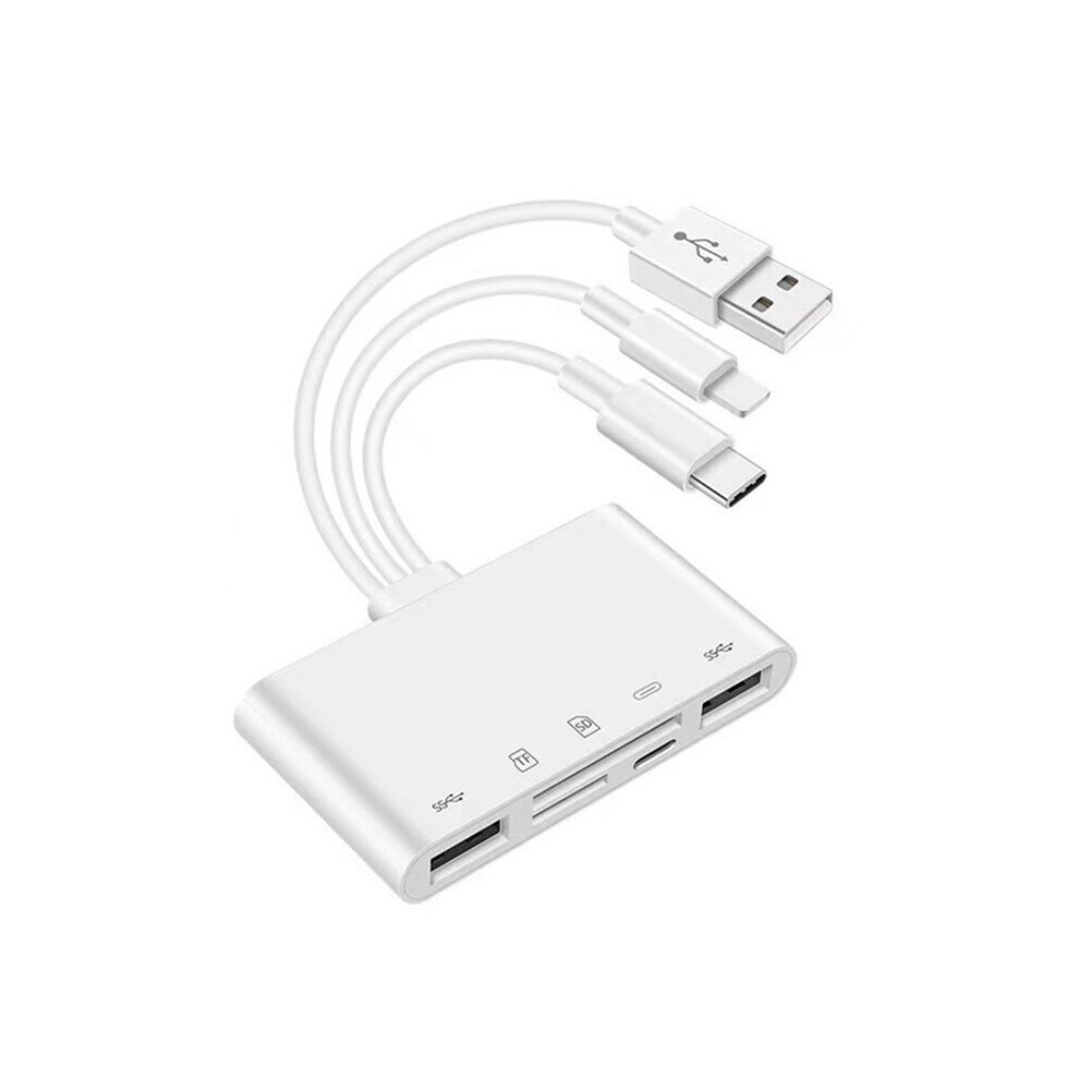 OTG USB Camera Multimemory Adapter For Micro-SD TF Card Reader Kit For Iphone Ipad For Apple 13 Converter