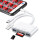 OTG USB Camera Multimemory Adapter For Micro-SD TF Card Reader Kit For Iphone Ipad For Apple 13 Converter 3