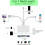 OTG USB Camera Multimemory Adapter For Micro-SD TF Card Reader Kit For Iphone Ipad For Apple 13 Converter 4