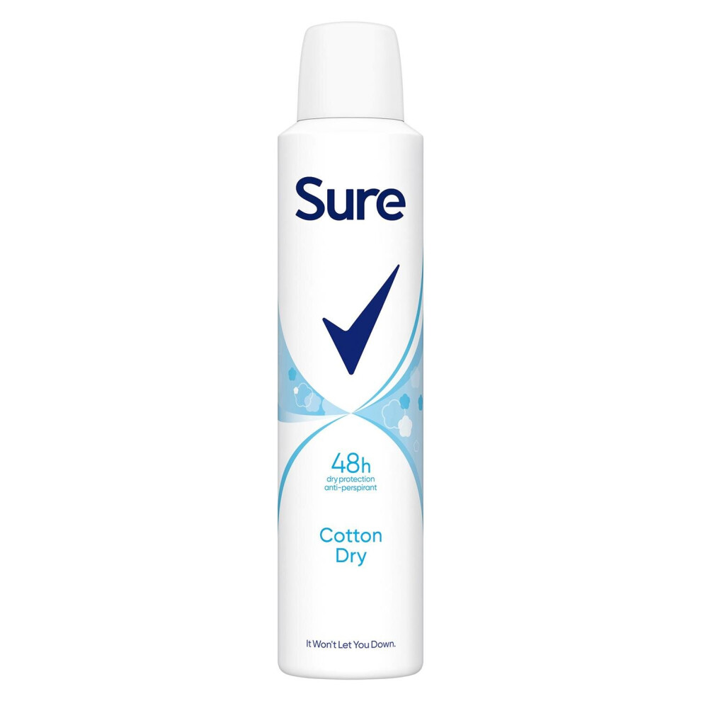 Sure Women Motion Sense Anti-Perspirant Deodorant, Cotton Dry 250ml