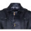 (4XL) Men's Black Leather Duffle Knee Length overcoat 4
