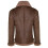 (M) Men's Brown B3 Sheepskin Aviator Flying Jacket 3