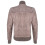 (2XL) Mens Sand Goat Suede Bomber Jacket MA-1 Varsity 3