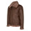 (M) Men's Brown B3 Sheepskin Aviator Flying Jacket 2