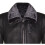 (S) Men's Black Sheepskin  Aviator Pilot Flying Jacket 4