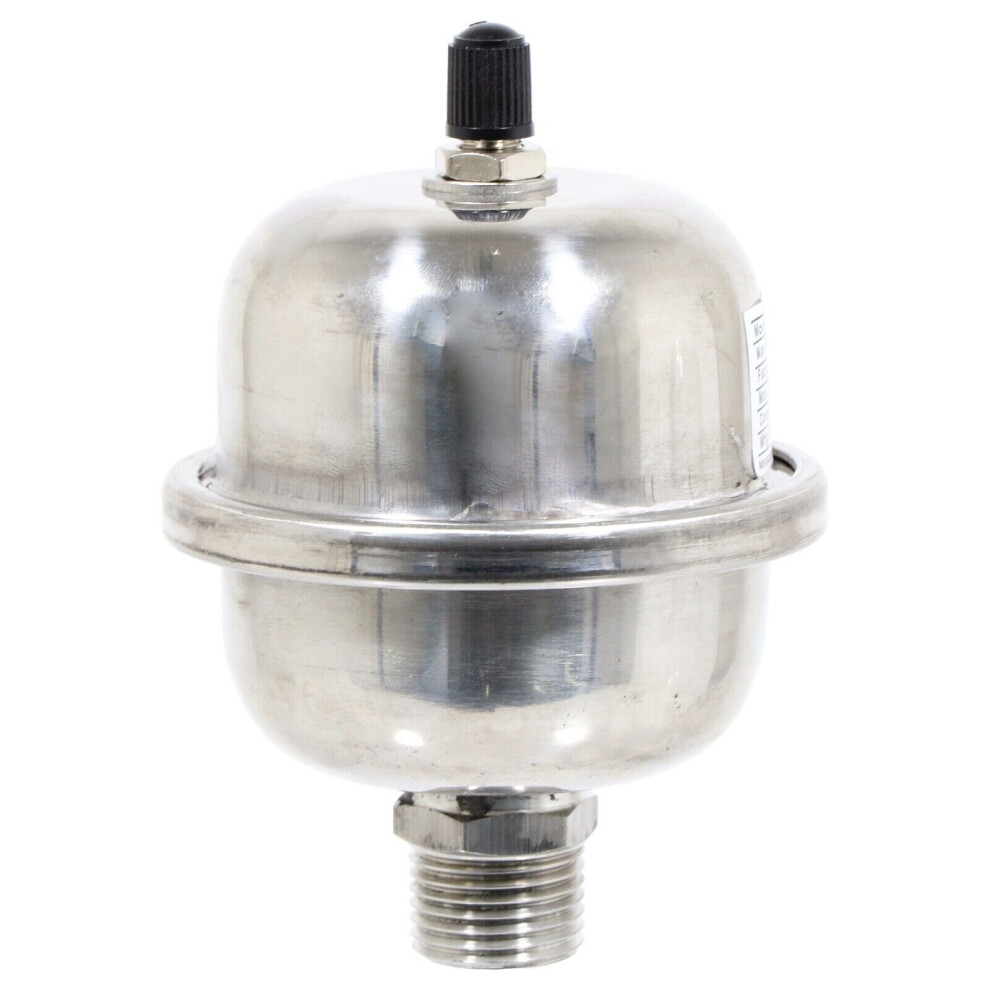 Mini Expansion Vessel Shock Arrestor Potable Water Hammer Pipe Noise Stop (1/2" BSP, 0.16L)