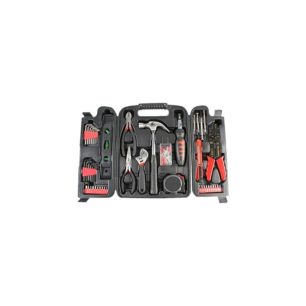 Duratool D02154 General Tool Kit & Carry Case, 129 Piece 5051259013070