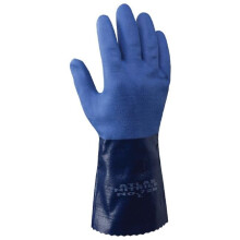 Guante SHOWA CS720 Recubierto de Nitrilo Resistente a Productos Químicos, Seguro para Alimentos, 12" de Largo, XX-Large (12 Pares)