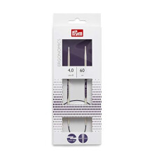 PRYM_215604-1 Circular Knitting Pins/Needles, Ergonomic Design, 4mm x 60cm Length, High-performance Synthetic Material, Multi-Colour, 17 x 3 x 1 cm