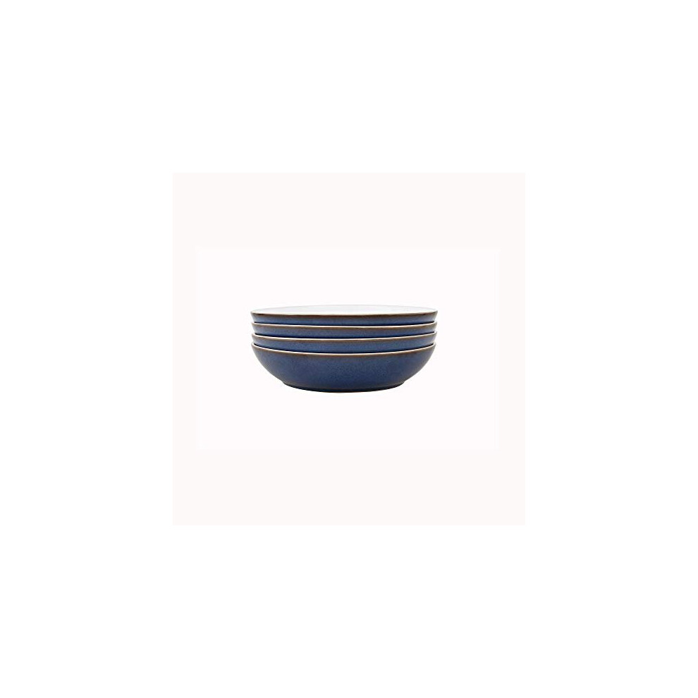 1044044 Imperial Blue 4 Piece Pasta Bowl Set, Stone, 9.5 x 23 x 23 cm