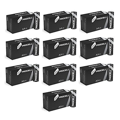 Duracell AA Industrial Alkaline Battery (100)