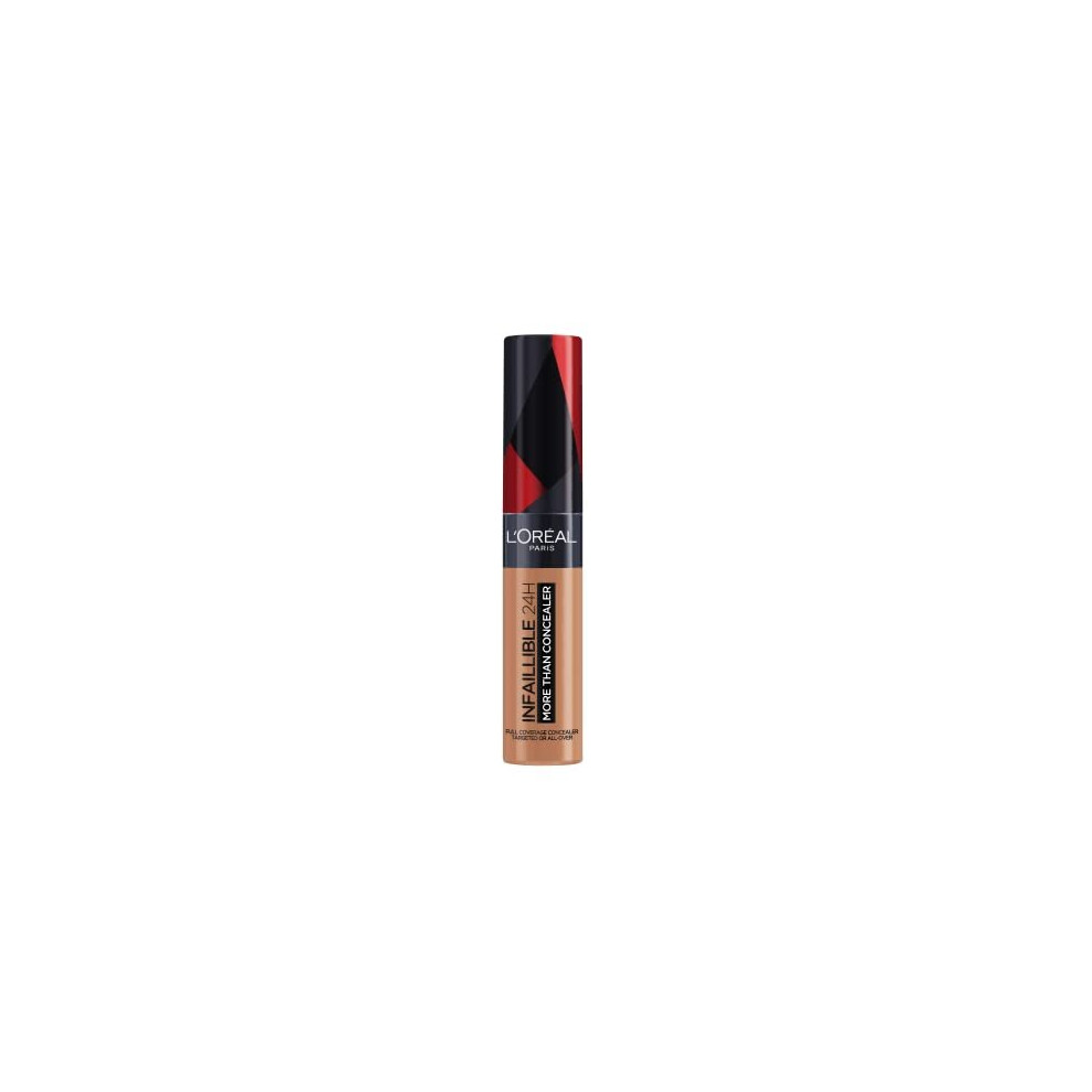 L'OrÃ©al Paris Infallible 24H More Than Concealer, Full-coverage, Longwear and Matte Finish, 332 Amber