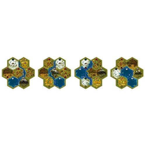 STM638 Scythe Modular Board, Mixed Colours - Board Game 1