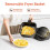 COSORI 5.5L Smart Air Fryer Oven, 200 Recipes(Cookbook & Online), APP Control, Square & Removable Basket, 13 Cooking Functions, Roast, Bake, Reheat, 7