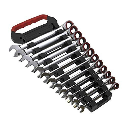 Sealey Ratchet Combination Spanner Set 12pc Metric Platinum Series 1