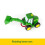 John Deere Farmin' Friends Hauling Tractor Toy Set, Farm Set for Toddlers, Push Along Toys for Children, Baby Interactive Toy, Push Along Toy Suitable for 18 6