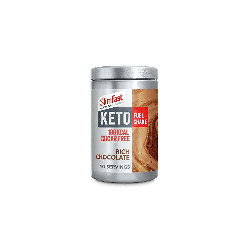 Advanced Keto Fuel Shake for Keto Lifestyle, Rich Chocolate Flavour, 10 Servings, 350 g