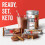 SlimFast Advanced Keto Fuel Shake, Smooth Mocha Flavour, 10 Servings, 350g 6
