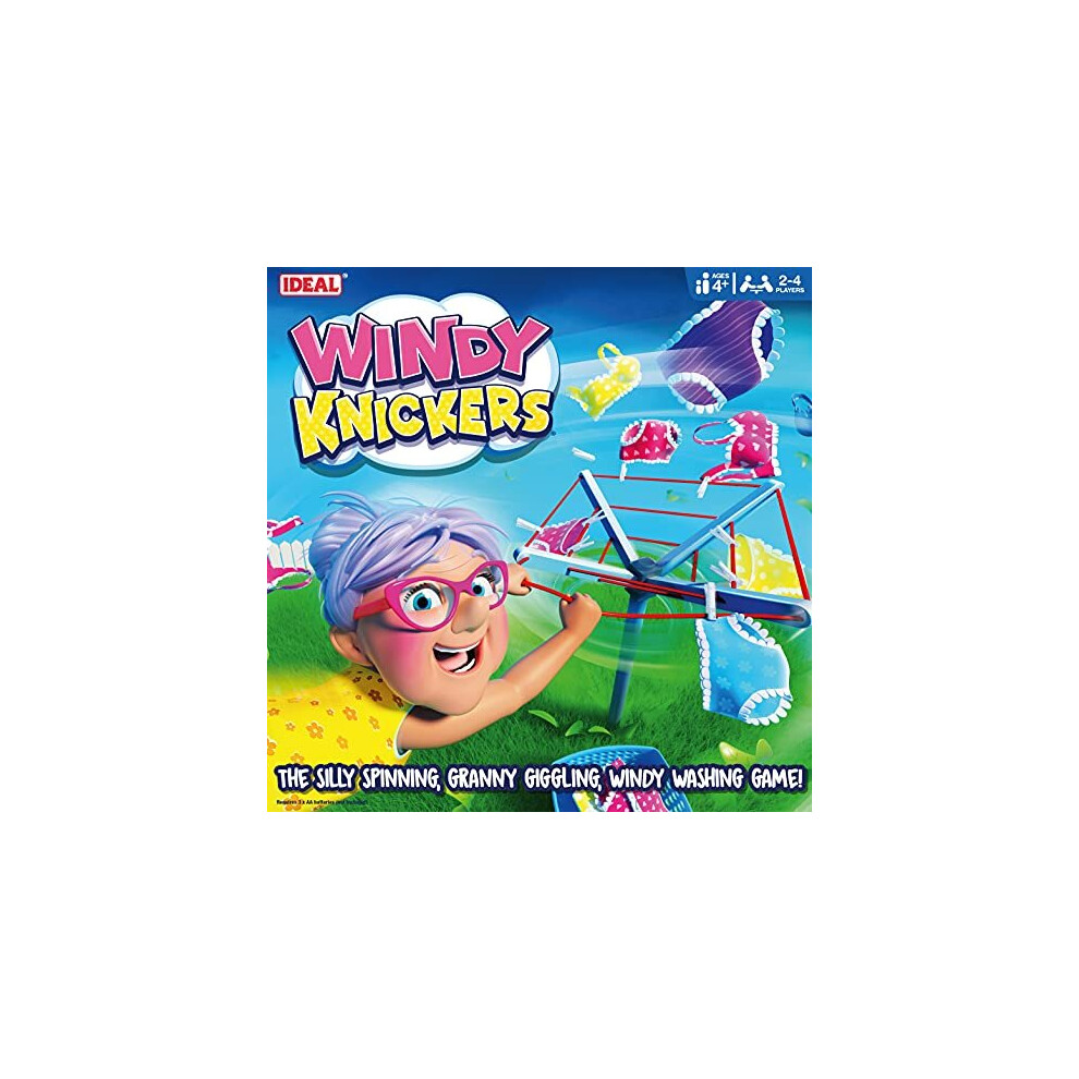 | Windy Knickers: The silly spinning, granny giggling, windy washing game!| Kids Games | For 2-4 Players | Ages 4+