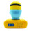 Digital Alarm Night Light-Snooze Function-Minions Sound Effects-Luminous Clock with Bob, Yellow/Blue 3