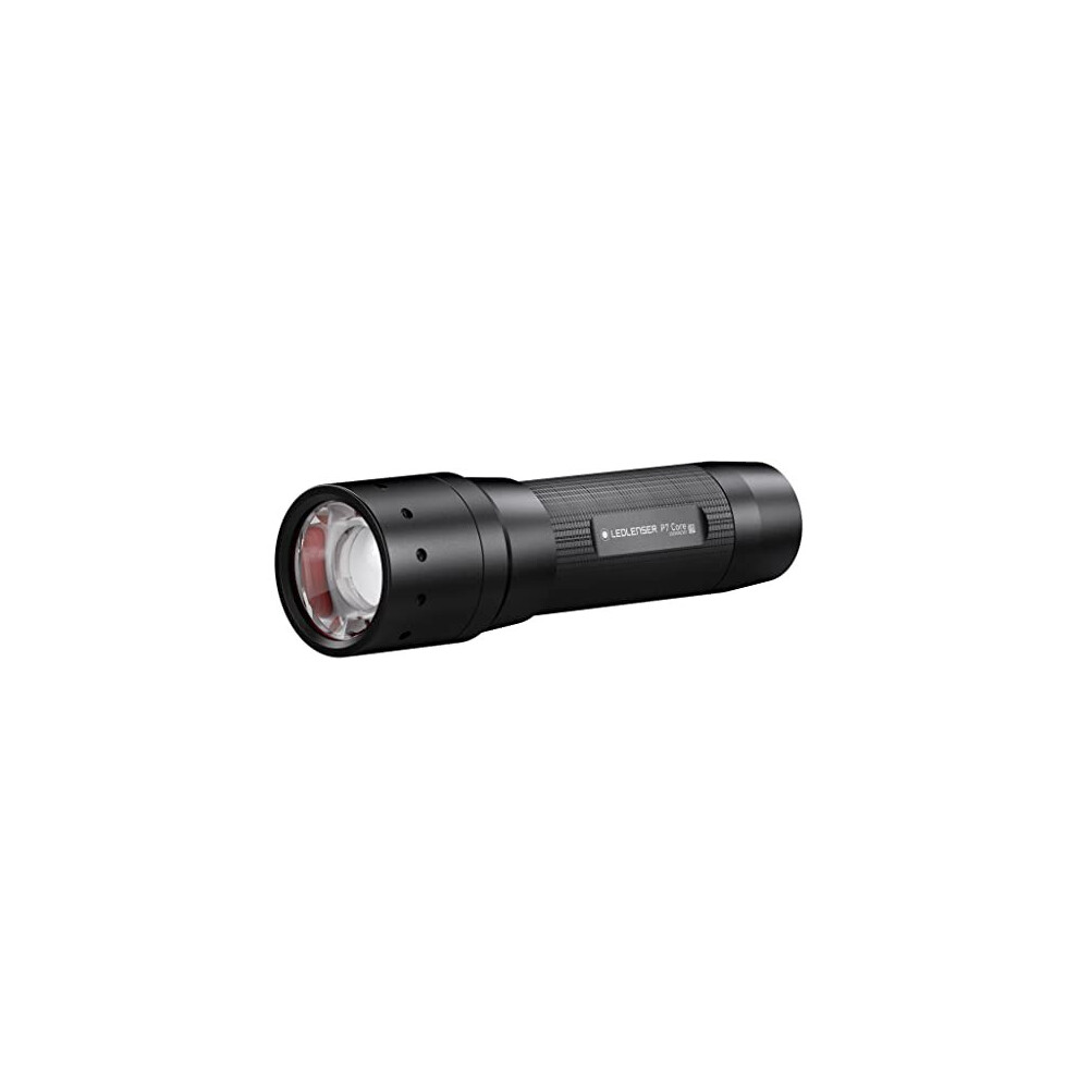 P7 Core - Battery Powered LED Torch, Water Resistant (IP54) Super Bright 450 Lumens, Powerful Searchlight Torch, Dog Walking, Hiking & Camping, Up to