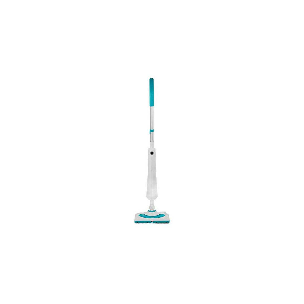 BEL01097 Multi Surface Steam Cleaner, Dual Tank, 350 ml For Steam & 200 ml For Detergent, Includes Mop Pad, Carpet Glider & Detergent Mop Head, Ready