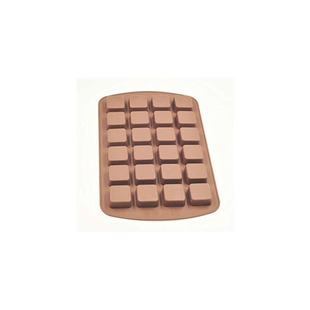 Brownie Silicone Bite-Size Mould-24 Cavity Square