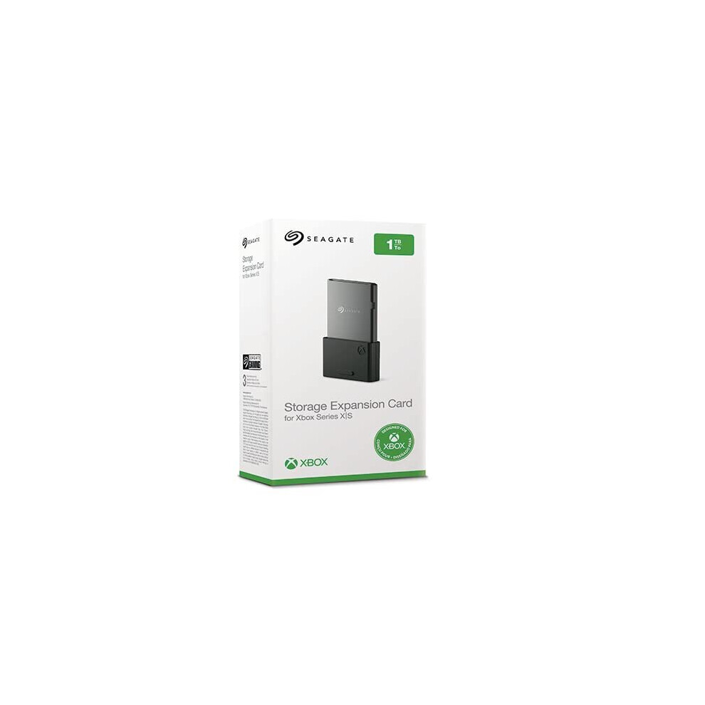 Seagate Storage Expansion Card For Xbox Series X|S, 1Tb, Ssd, Nvme Expansion Ssd For Xbox Series X|S (Stjr1000400)