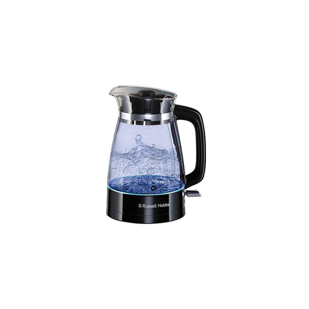 26080 Hourglass Cordless Electric Glass Kettle - Artisan Inspired Design, 1.7 Litre, 3000 Watt