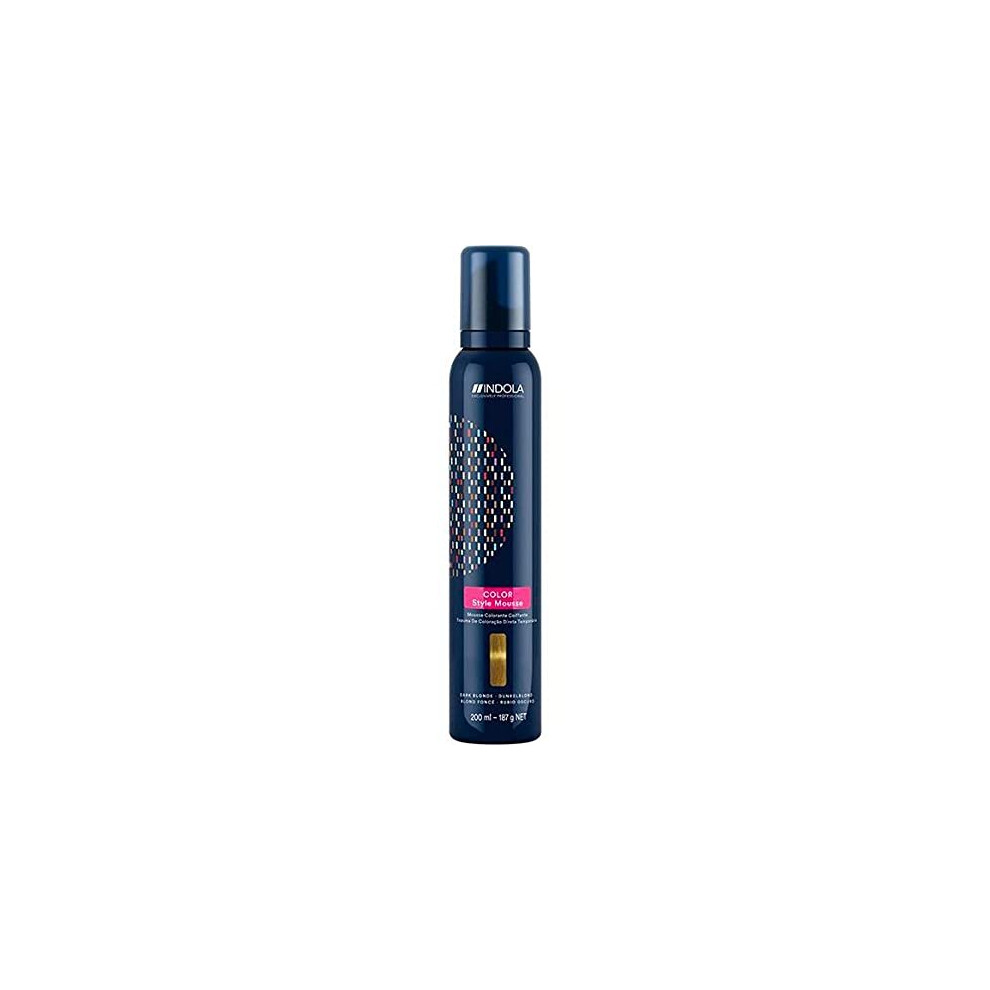 Indola Colour Style Mousse Blonde 200 Ml Dark