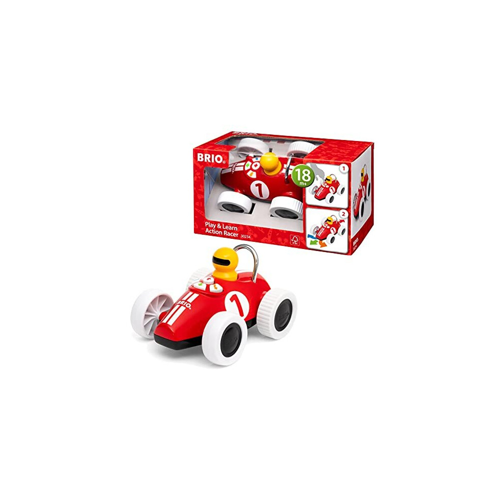 Play & Learn Play and Learn Racing Car Toddler Toys for Ages 18 Months Up