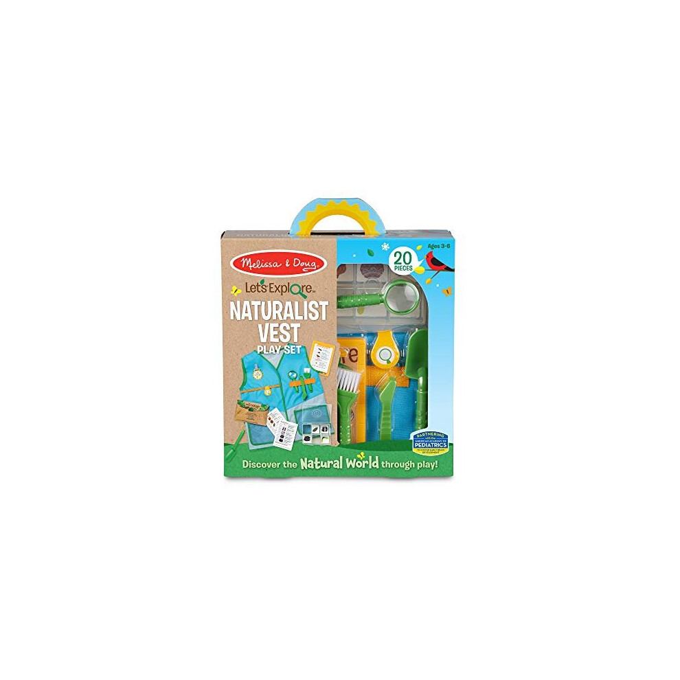 40805 Let's Explore Naturalist Vest Set | Pretend Play | 3+ | Gift for Boy or Girl