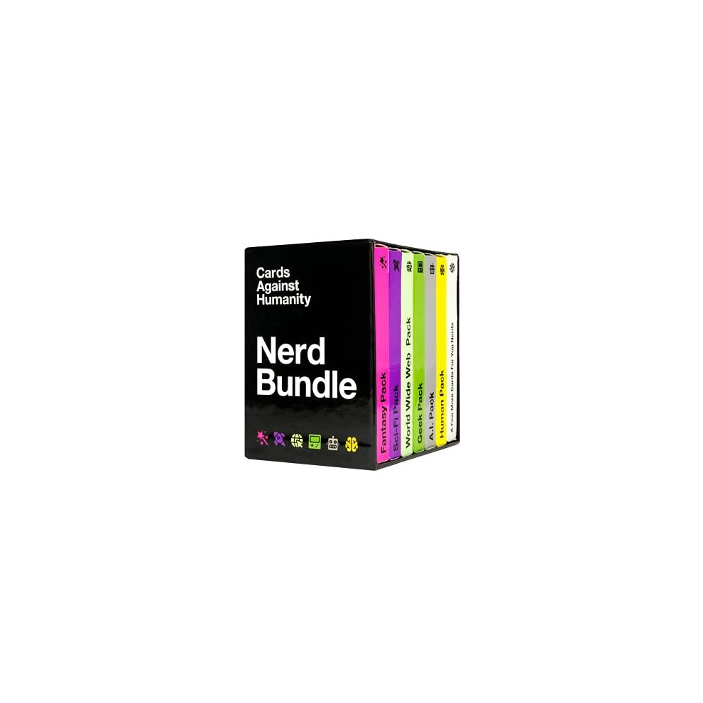 Cards Against Humanity: Nerd Bundle  6 Themed Packs + 10 All-New Cards