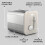 Breville High Gloss 2-Slice Toaster with High-Lift & Wide Slots | Cream & Stainless Steel [VTT967] 5