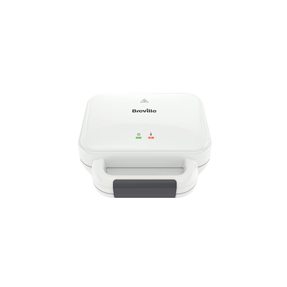 Breville Deep Fill Toastie Maker | 2 Slice Sandwich Toaster | Non-Stick Plates | Cooks A Toastie In 5 Minutes | [Vst091] White